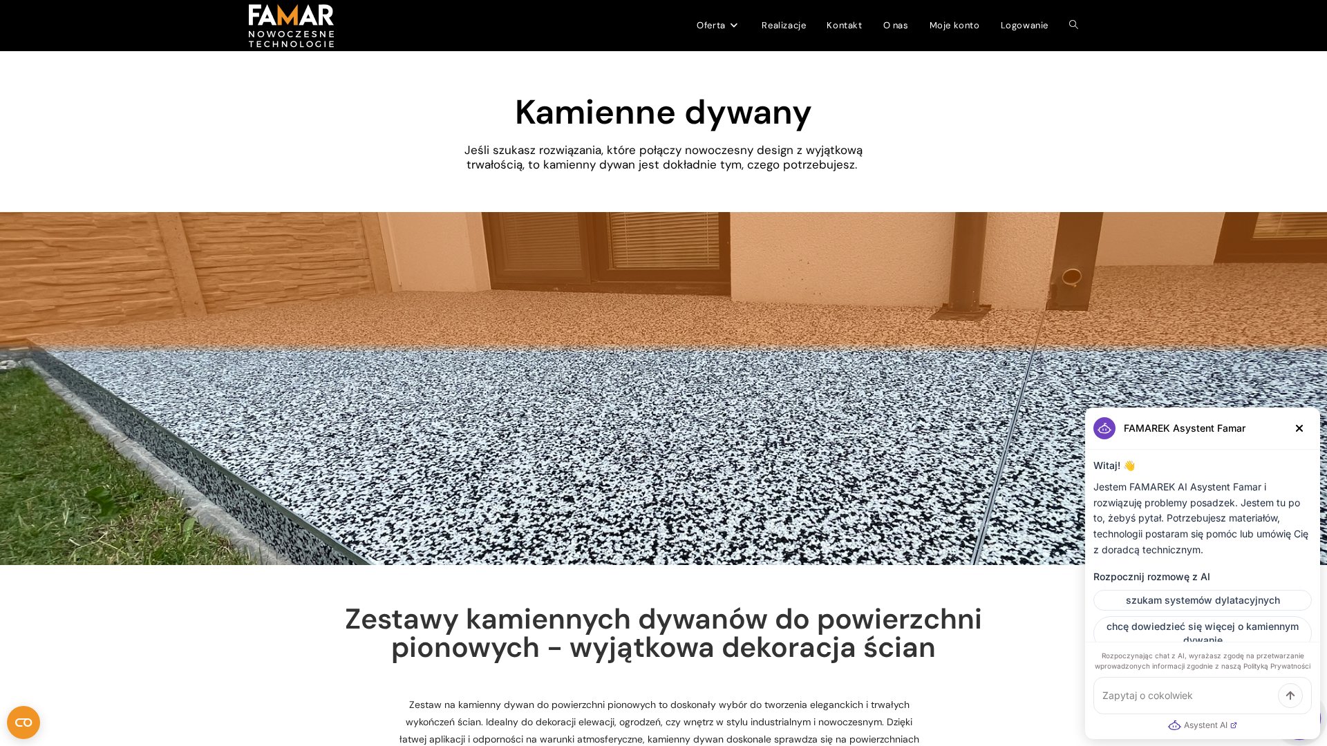 Kamienne dywany - czym są i gdzie warto je zastosować?