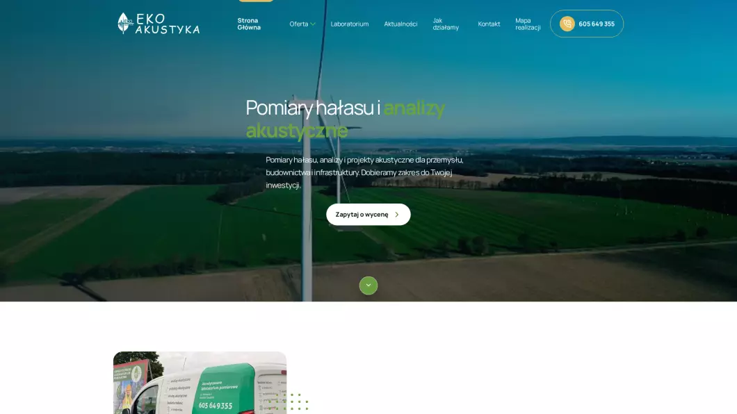 Pomiary hałasu i analizy akustyczne | Eko-Akustyka - podgląd