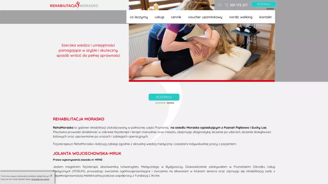 Rehabilitacja Morasko - RehaMorasko - podgląd