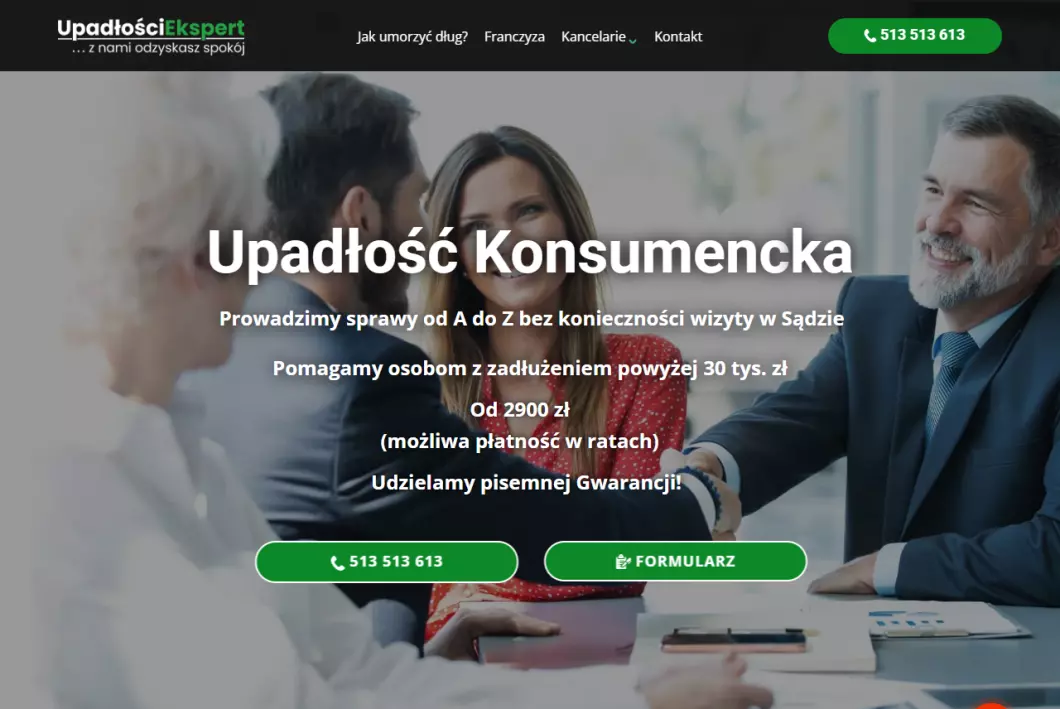 Upadłość Konsumencka - Upadłości Ekspert - podgląd