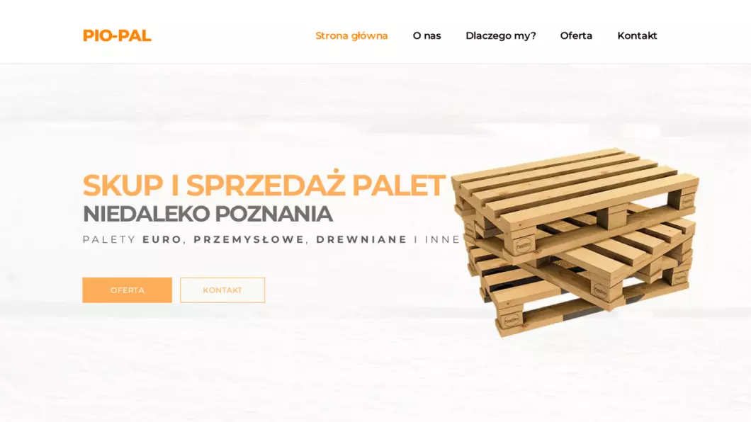 Skup i sprzedaż palet PIO-PAL - podgląd