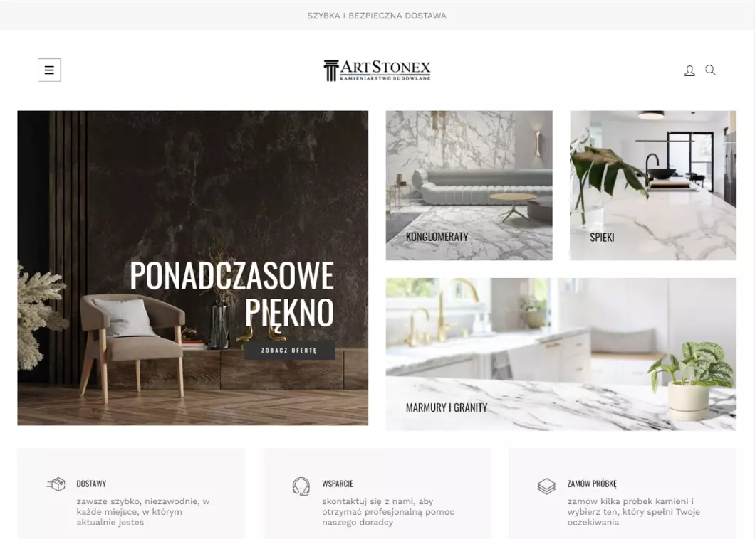 Kamień naturalny - Artstonex - podgląd