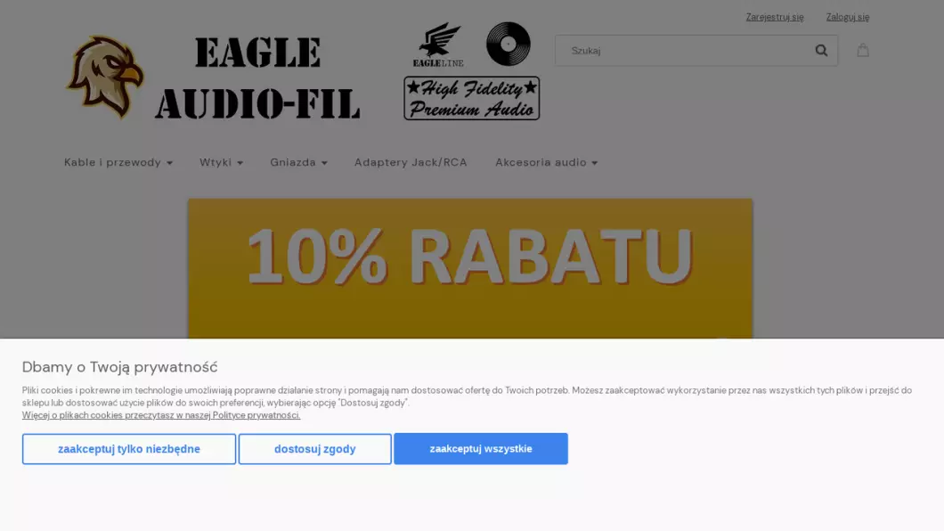 Sklep audiofilski - EAGLE AUDIO-FIL - podgląd